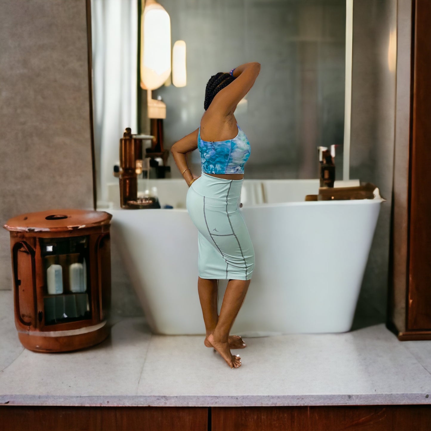 Ultra-Minimalist 2-Piece “The Perfect Capsule” Starter Set - Mint Green