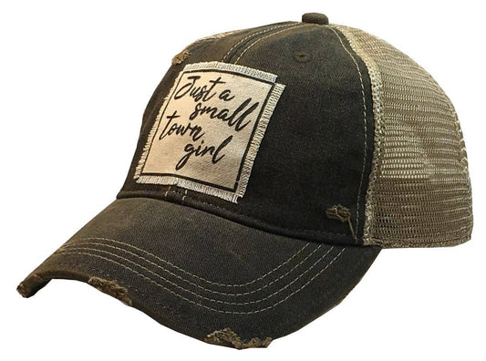 Small Town Girl Hat | "Just A Small Town Girl" Snapback Cap - Cotton Patch